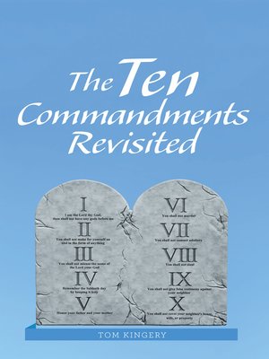 cover image of The Ten Commandments Revisited